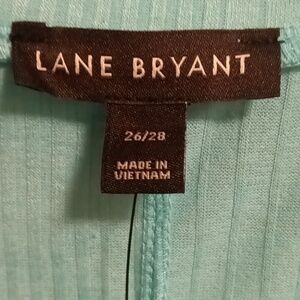 FINAL PRICE NWT LANE BRYANT poly blend 2-pc cardigan/blouse set Sz 26/28